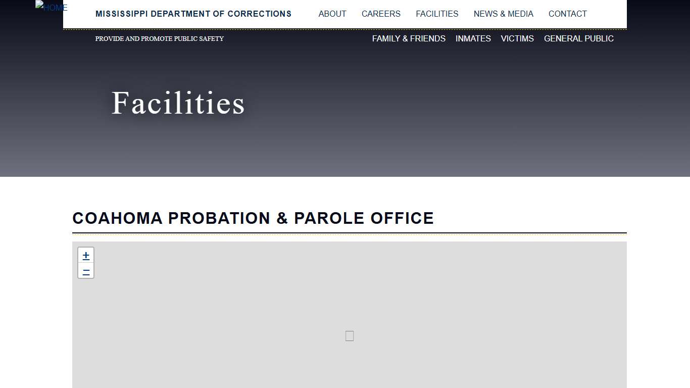 Coahoma Probation & Parole Office Mississippi Department of Corrections